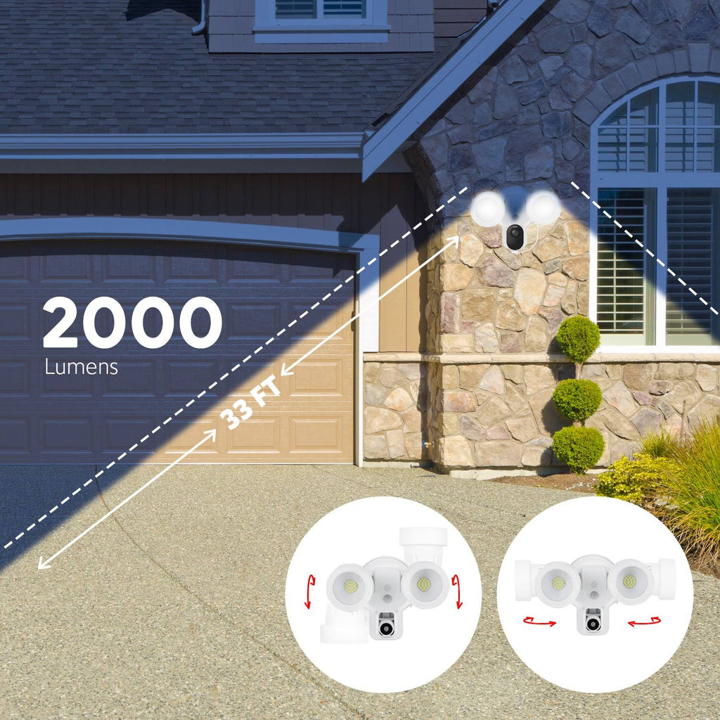 3-in-1 Floodlight, Charger and Mount (White) P757305