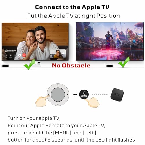 Universal Remote Control for Apple TV J486