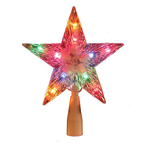 Multi-Colored Crystal Star Treetop P709724