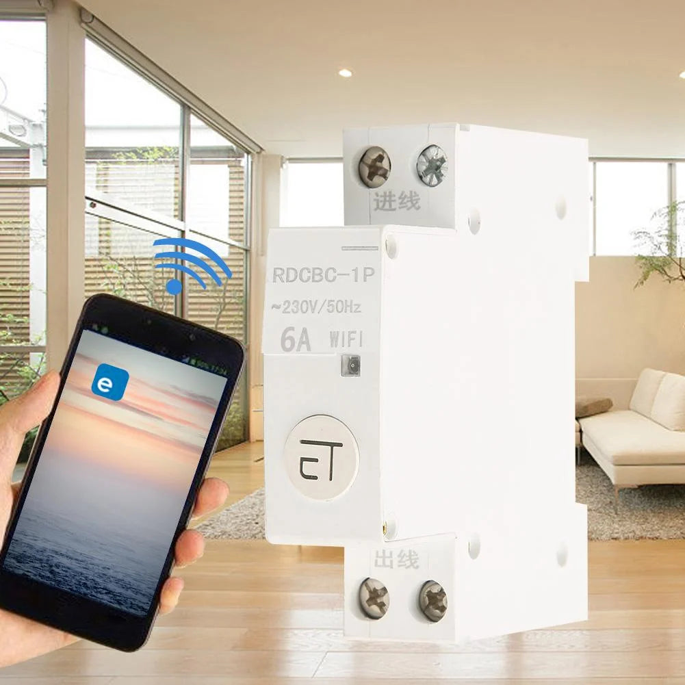 Remote Control WIFI Circuit Breaker 1P 6A U66816
