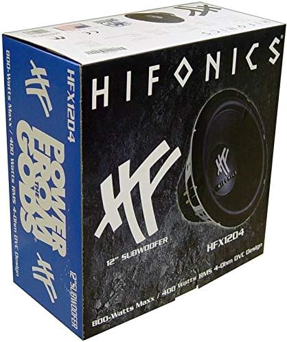12-Inch 1600 Watt Dual 4 Ohm Car Subwoofers, Pair of 2 K161