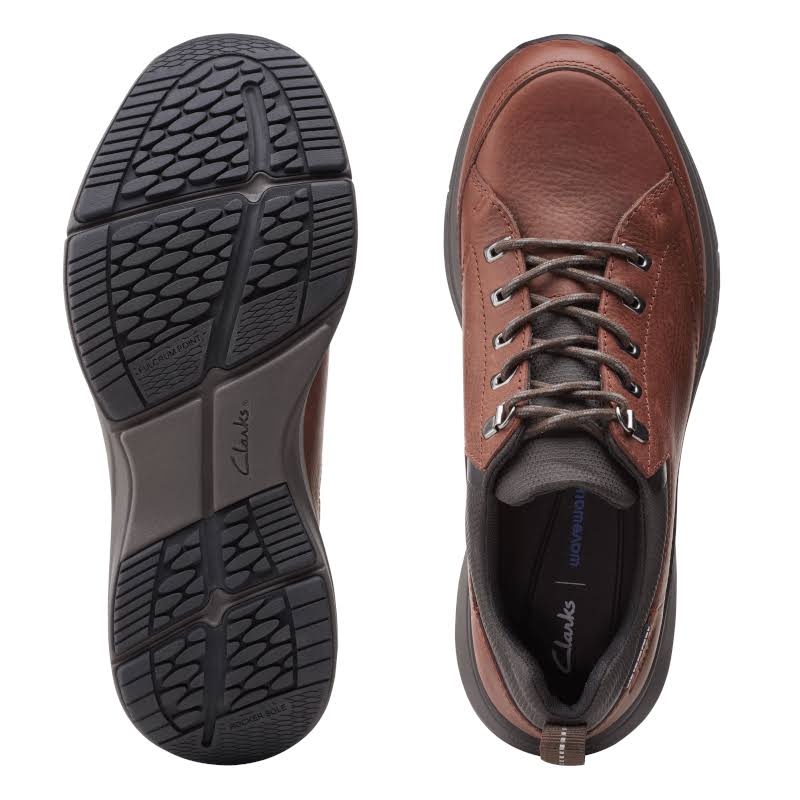 Brown Leather Casual Shoes T616