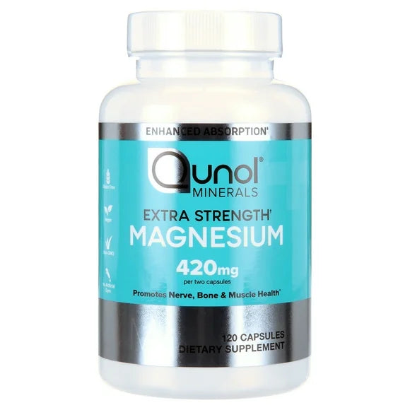 Magnesium Capsules 420mg 120 Count Q446
