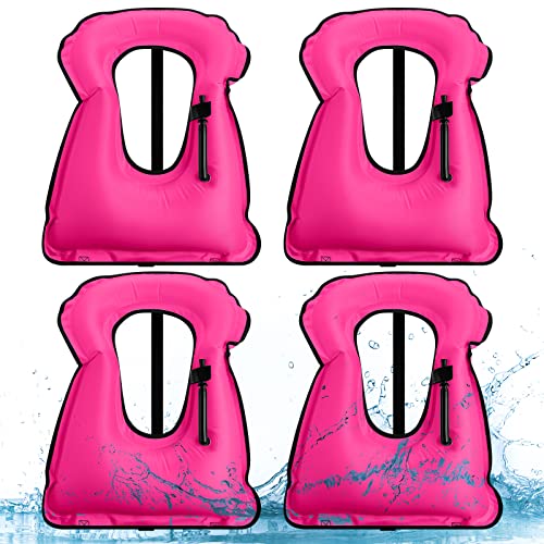 4 Pcs Inflatable Snorkel Vest T897859