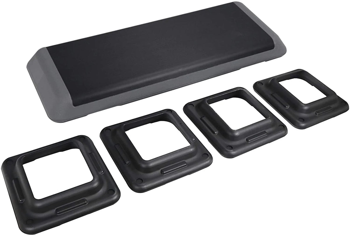 43'' Adjustable Aerobic Exercise Stepper Platform F646994