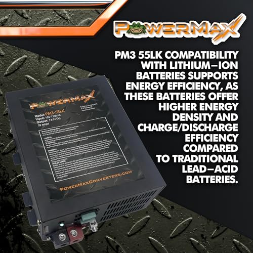 110 Volt to 12 Volt DC Power Converter 55 Amp J748