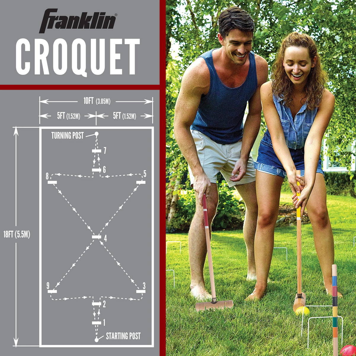 6 Player Croquet Set W30393