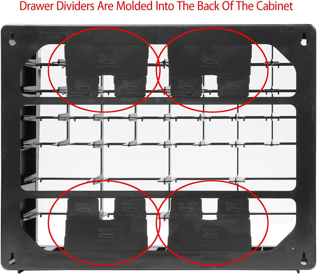 44-Drawer Stackable Cabinet W45437