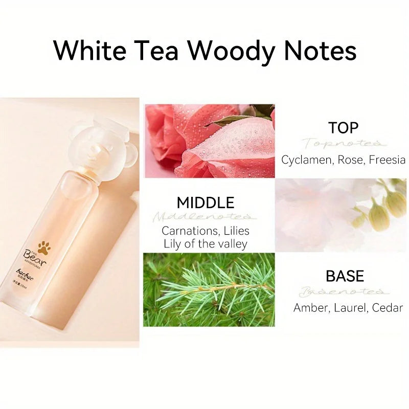 Peach Floral Fruity White Tea Woody Perfume 20ml R584954