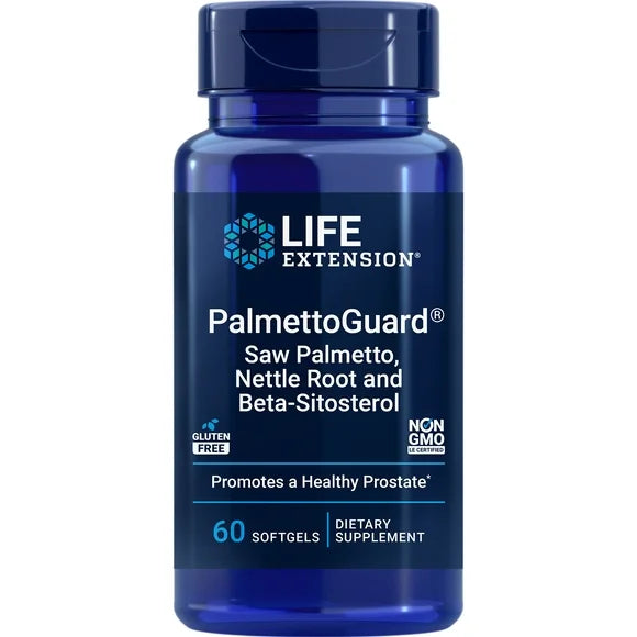 Saw Palmetto Nettle Root Beta-Sitosterol 60 Softgels C500