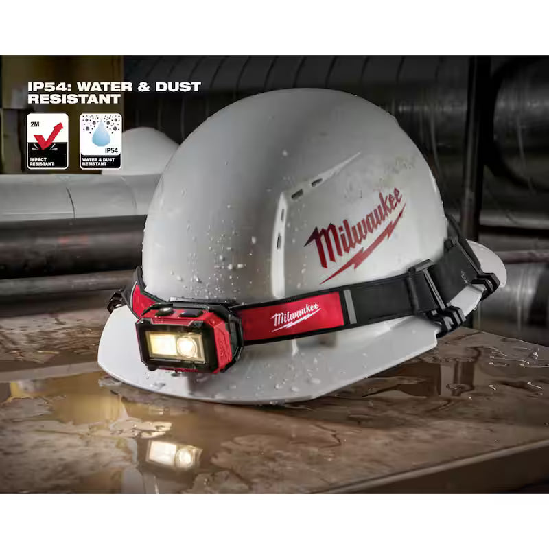 450 Lumens Rechargeable Magnetic Headlamp and Task Light 2-Pack X281989