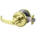 Satin Brass Cylindrical Lock O39568