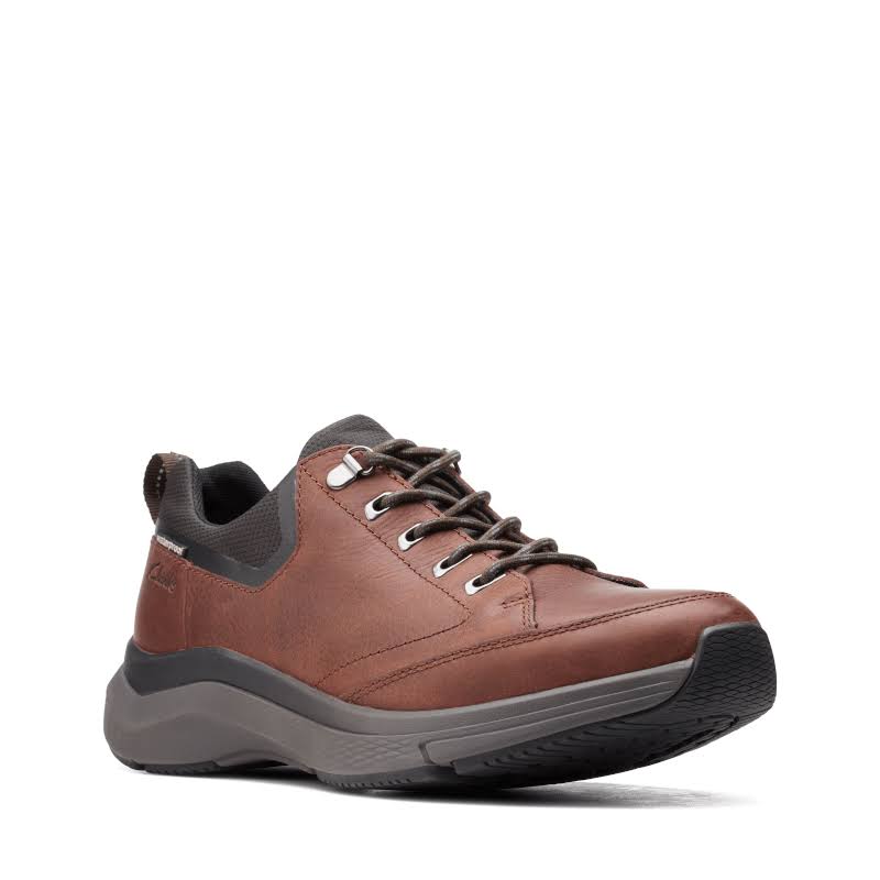 Brown Leather Casual Shoes T616