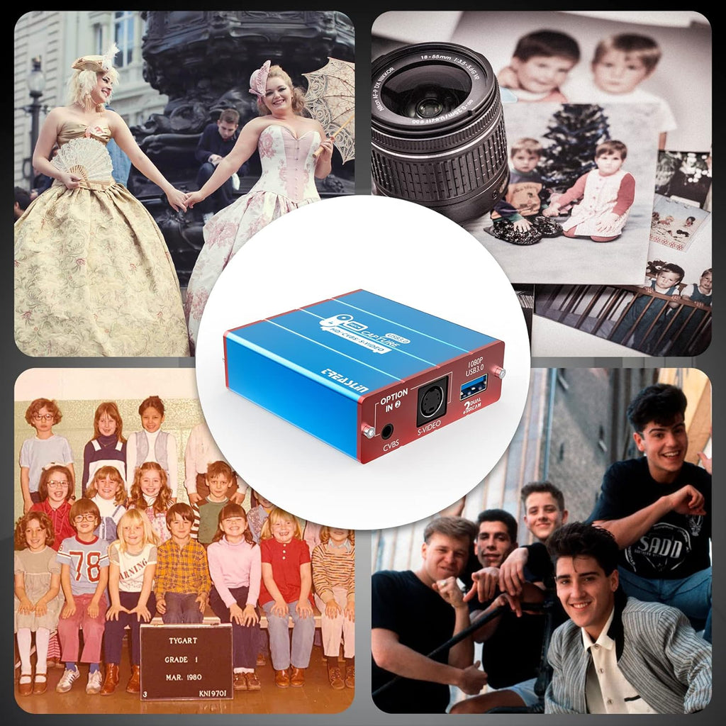 Video Tape to Digital HDMI Capture Converter Y76176