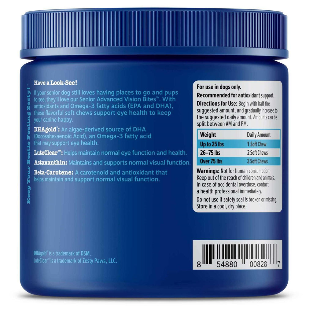 Senior Advanced Vision Bites for Dogs R57873