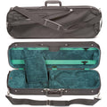 Oblong 3/4 Violin Case with Green Velour Interior J69453
