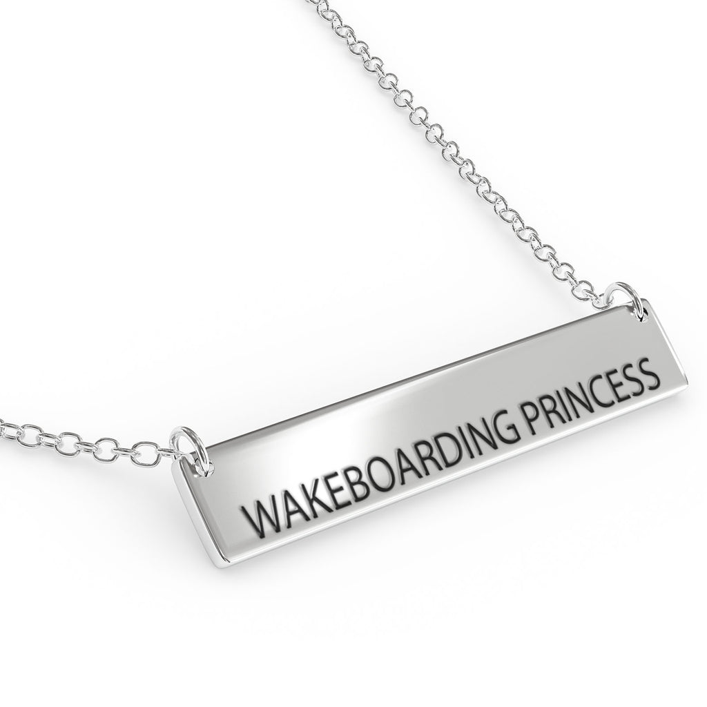 Sterling Silver Bar Pendant Necklace G5015