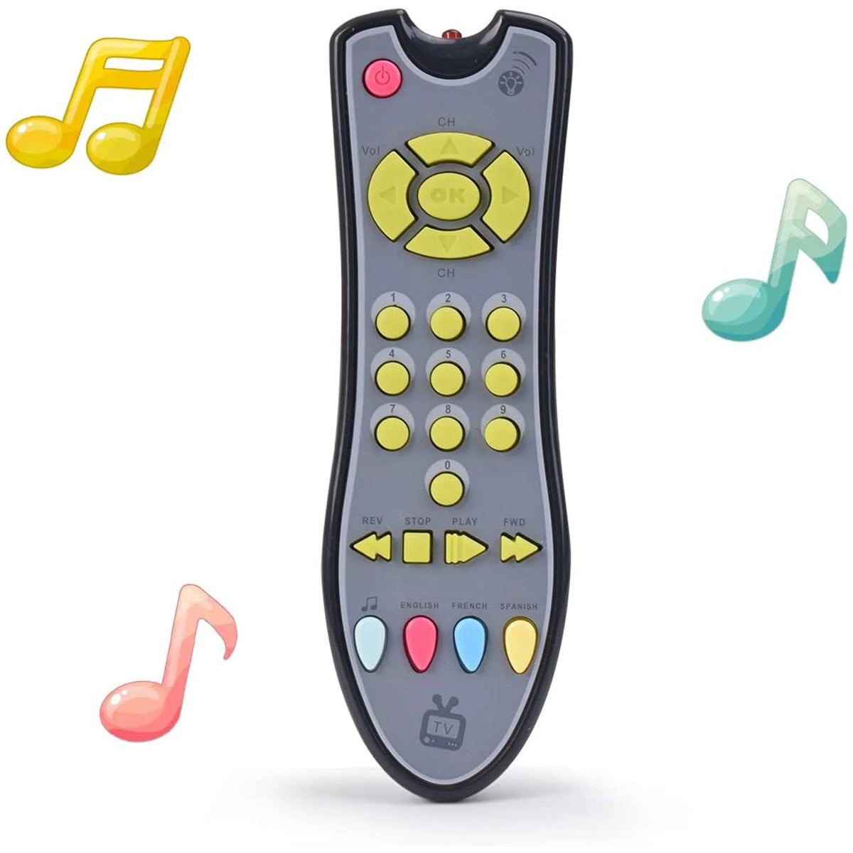 Baby Music Remote Control Toy with Lights U9040