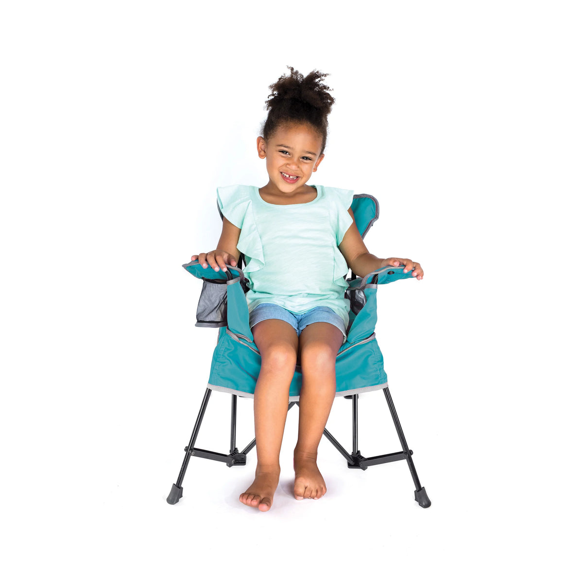 Portable Infant Chair with Removable Canopy, Teal D427