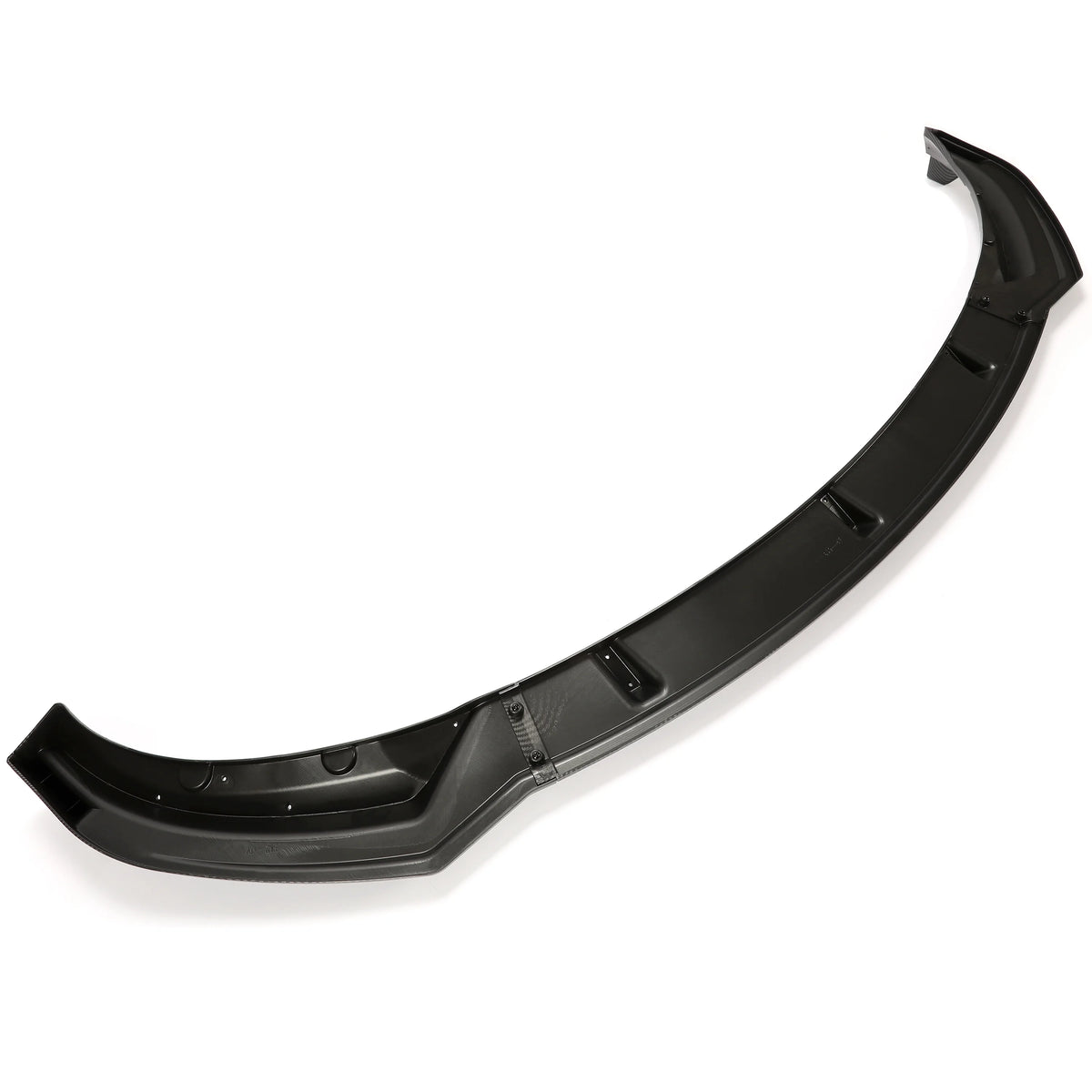 Carbon Fiber Printing Front Bumper Lower Lip Splitter Kit 3PCS I31691
