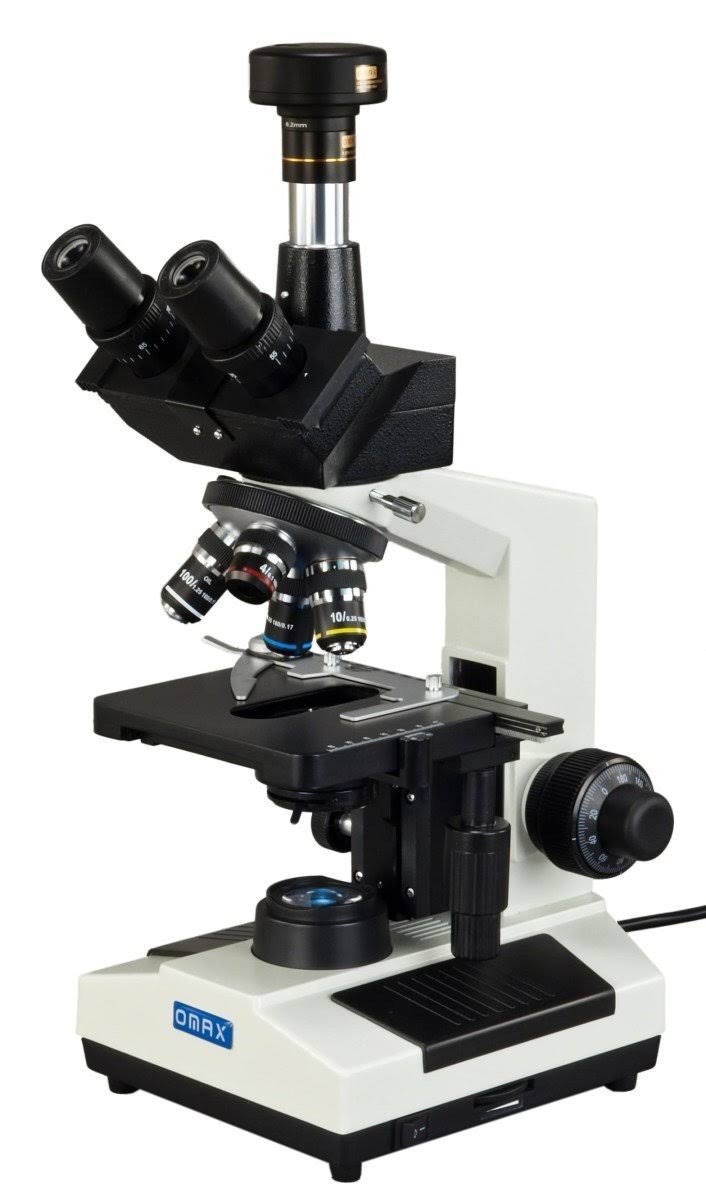 40X-2000X Trinocular Compound LED Microscope with 5MP Digital Camera E611195