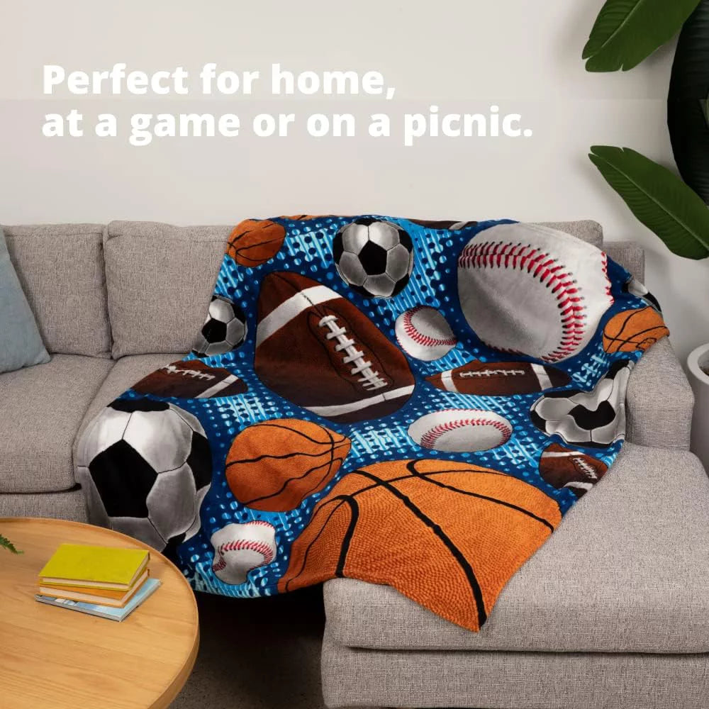 Soft Plush Fleece Throw Blanket 50"x60" R773