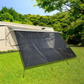 RV Awning Shade Screen with Zipper 8'X16'3'' F809835