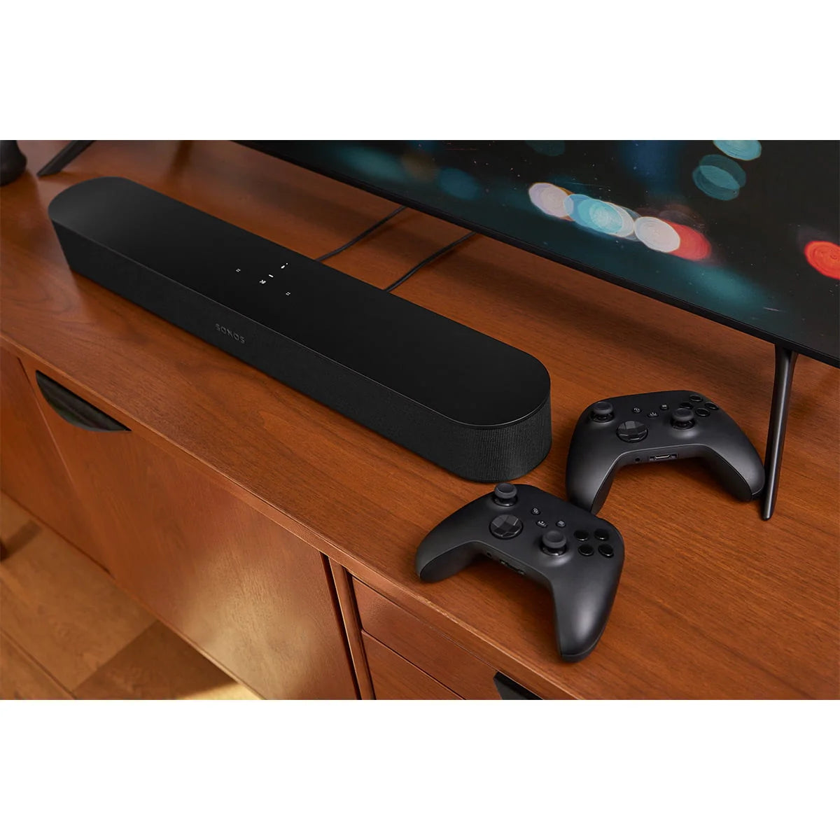 Black Compact Smart Sound Bar with Dolby Atmos R4062