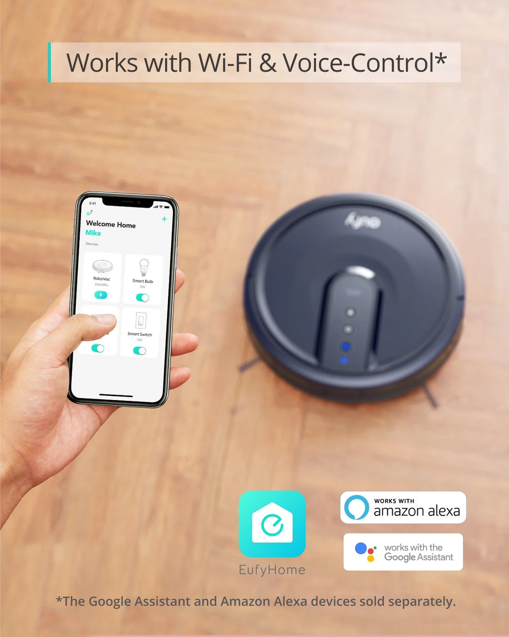 Wi-Fi Connected Robot Vacuum C51444
