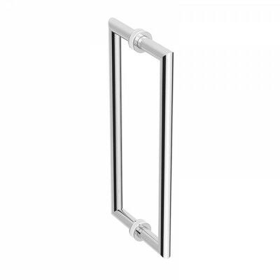 Matte Black Glass Door Push/Pull Plate Y887