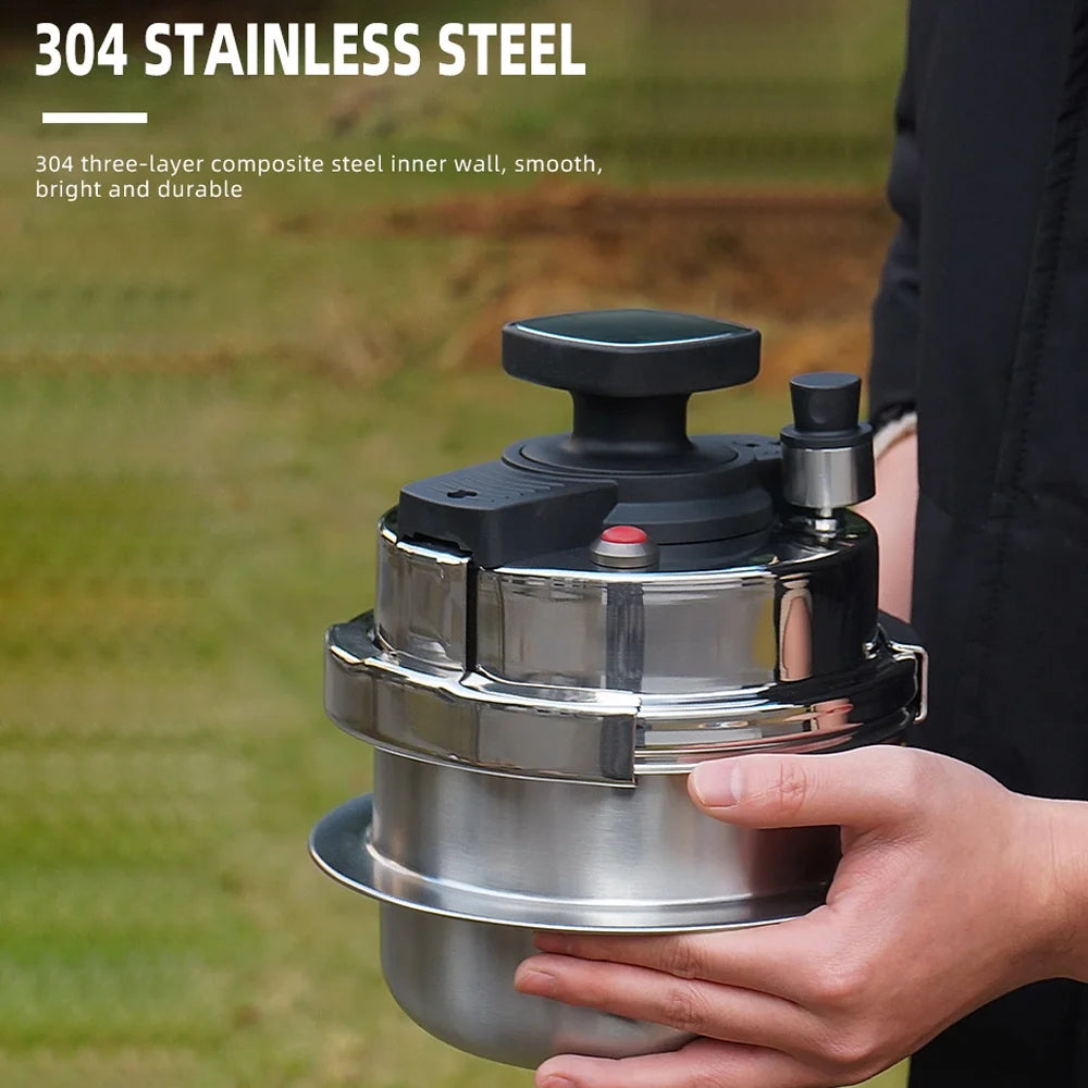 1.2L Portable Pressure Cooker Pot O3718