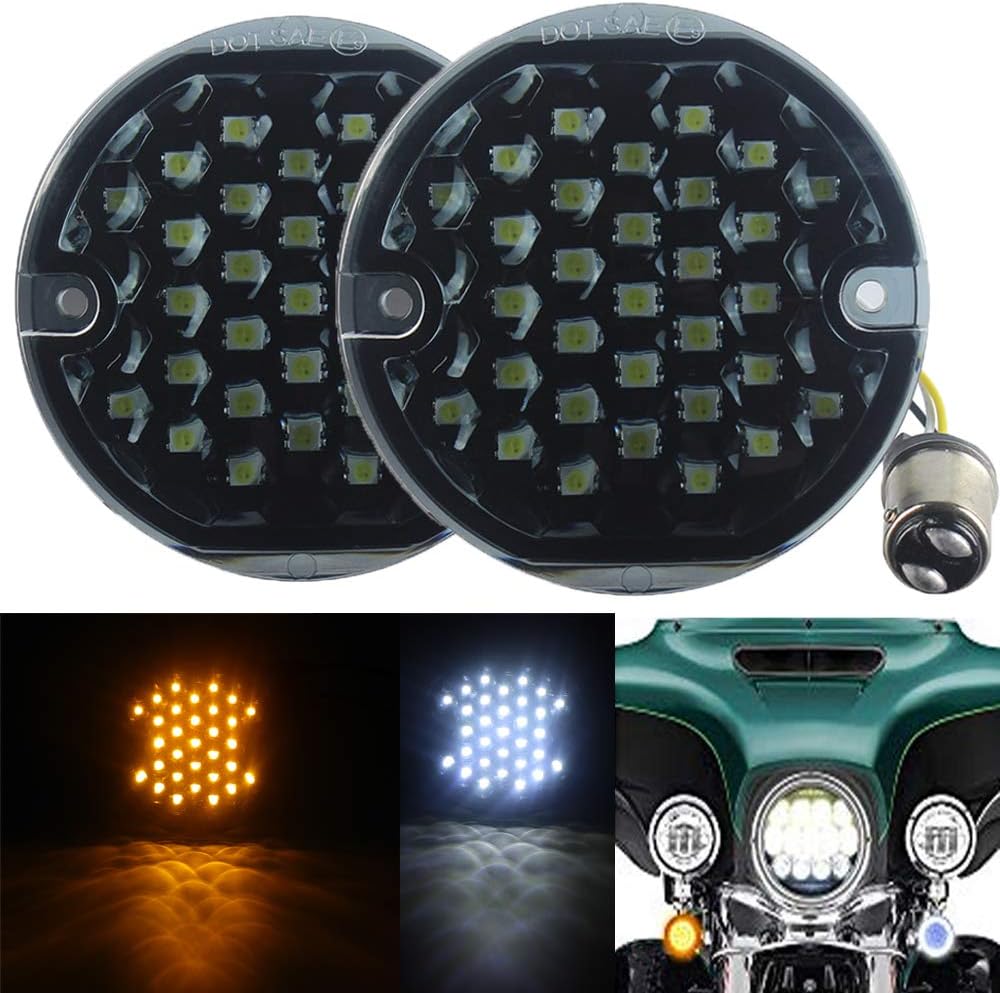 3 1/4" Amber LED Turn Signal Kit Pack of 2 K637499