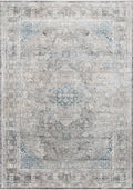 Silver Blue 2'8 x 12' Rug X156