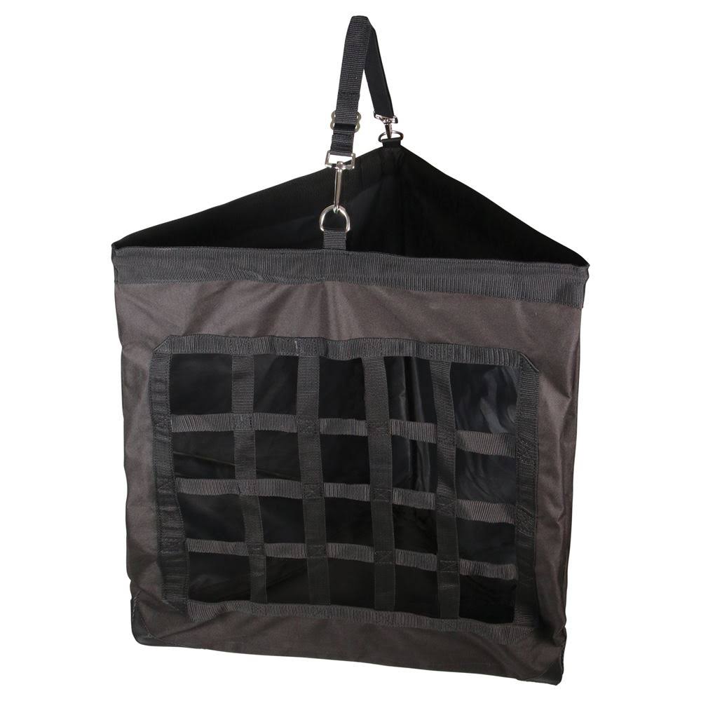 Black Slow Feed Corner Hay Bag D95227