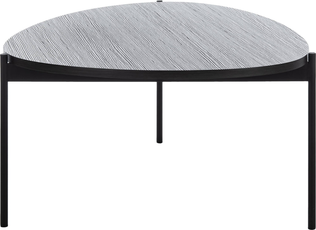 Dark Grey Oak/Black Coffee Table C69494