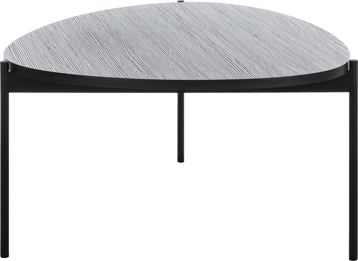 Dark Grey Oak/Black Coffee Table C69494