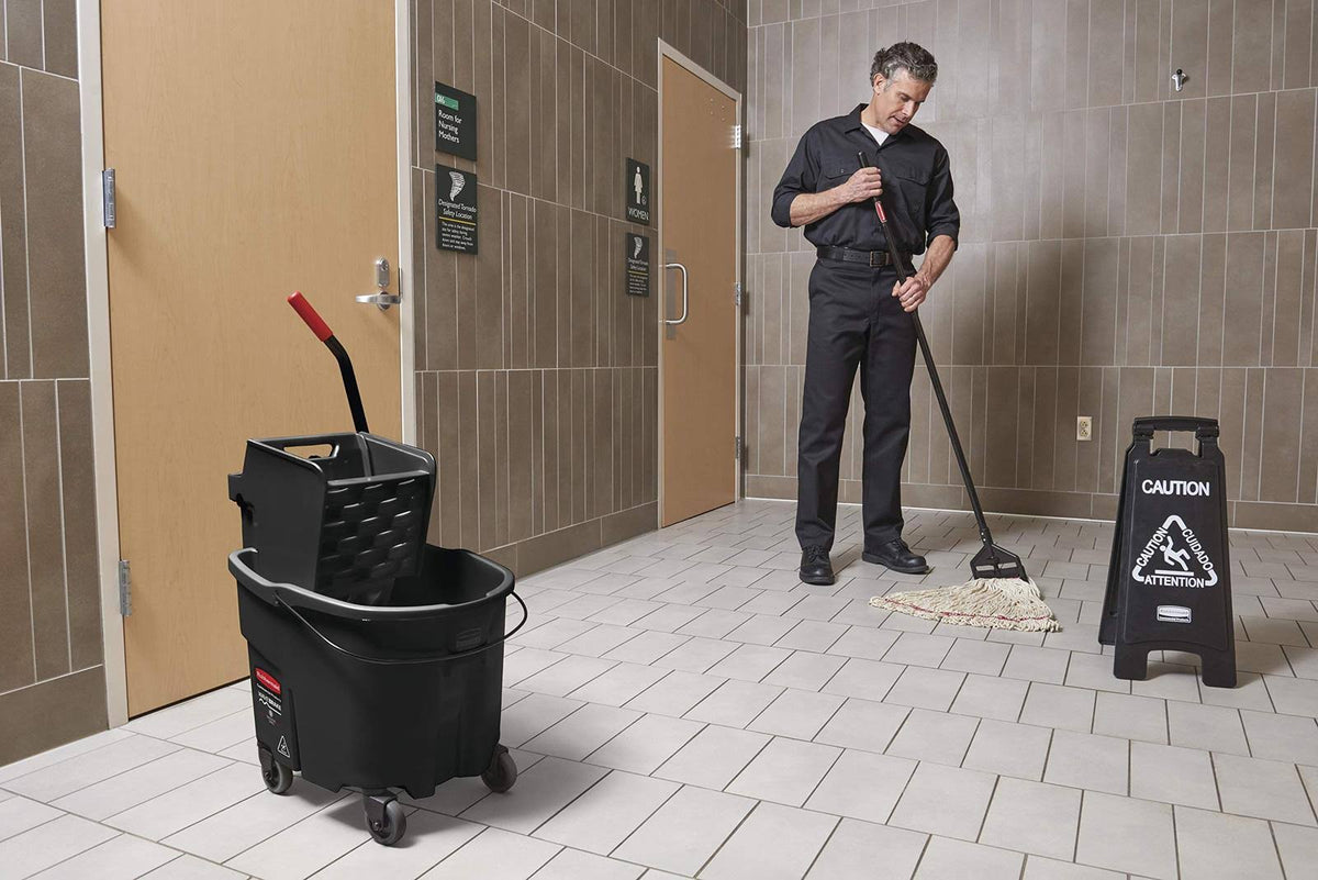 Black 35 qt Wringer/Bucket Combo I83211