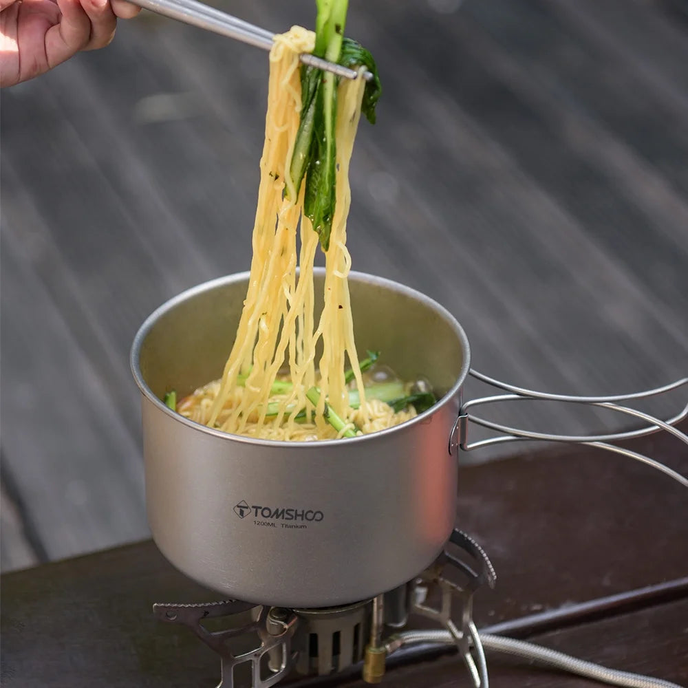 Titanium Pot and Plate Set with Frying Pan X36250