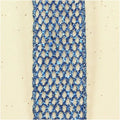 Metallic Blue Wired Mesh Craft Ribbon 20 Yards G219