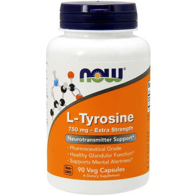 L-Tyrosine 750mg 90 Capsules V2830