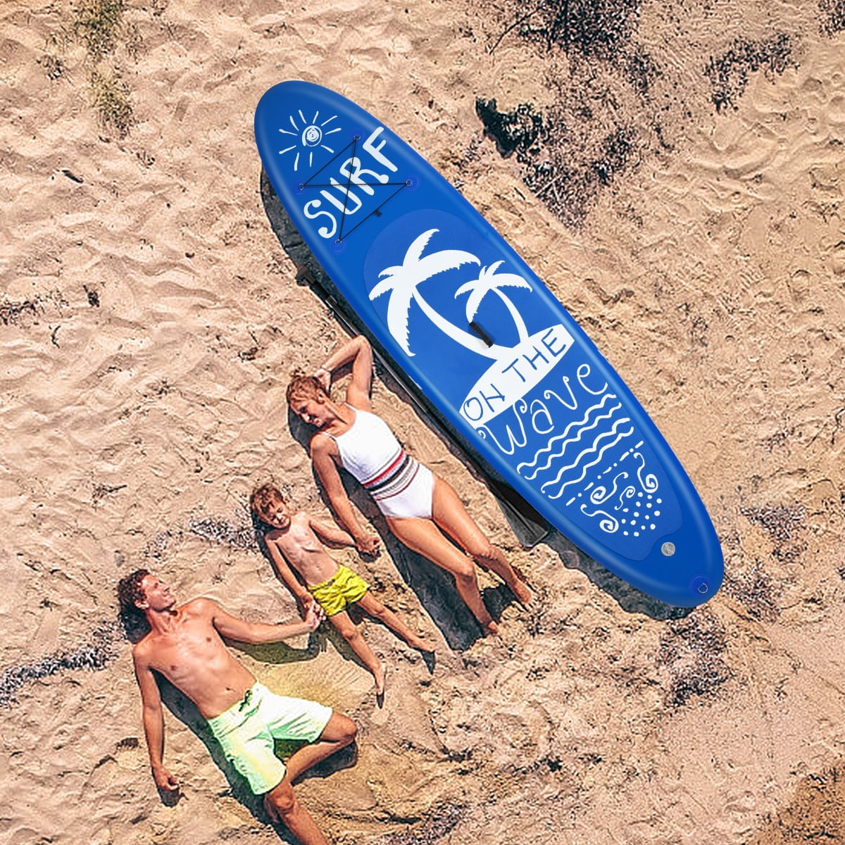 11' Inflatable Stand Up Paddle Board with Carry Bag B7139