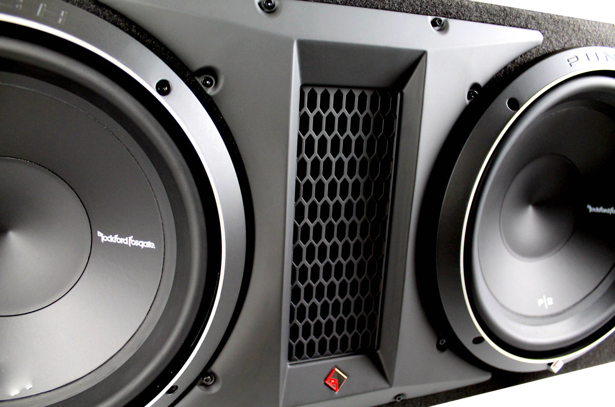 12 Inch 2400 Watt Dual Loaded Subwoofer Enclosure J41351