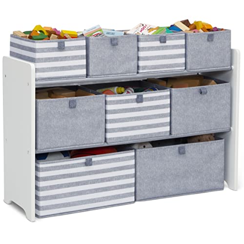 Grey White Toy Organizer D9092
