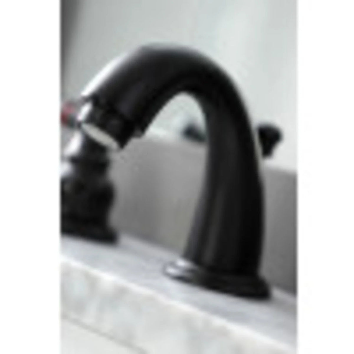 Widespread Bathroom Faucet Matte Black D9681