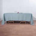 6 Pcs 72x120-Inch Dusty Blue Rectangle Polyester Tablecloths J3010