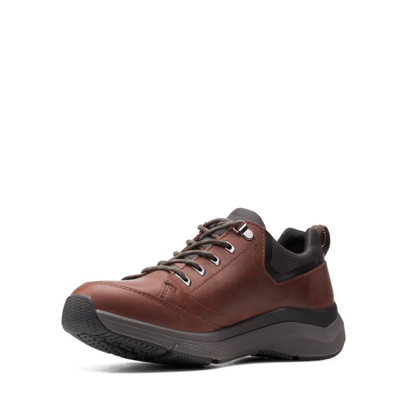Brown Leather Casual Shoes T616