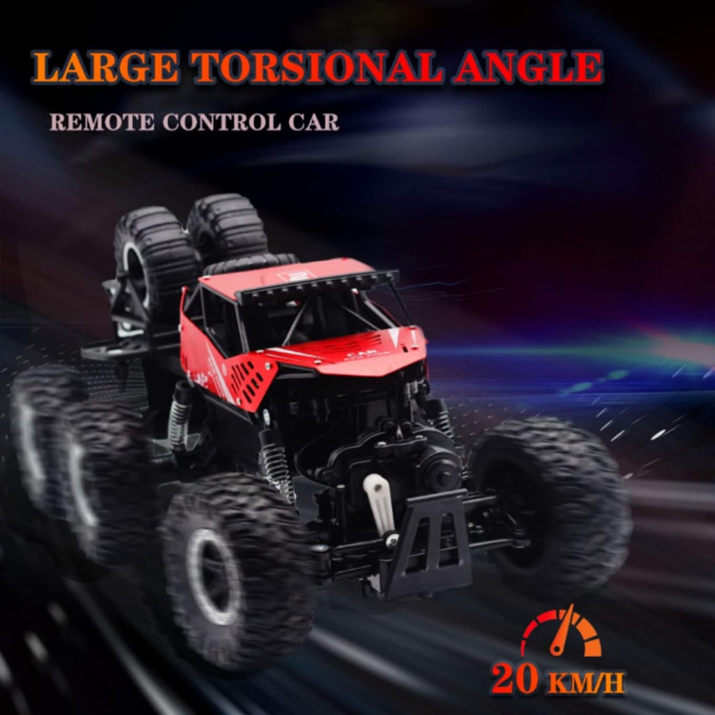 1:12 Alloy Body Six-Wheel Remote Control Monster Trucks Pack of 2 B140