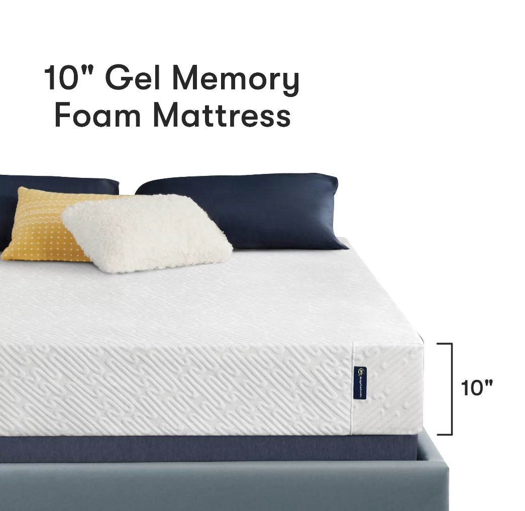 Queen Cooling Gel Memory Foam Mattress S436