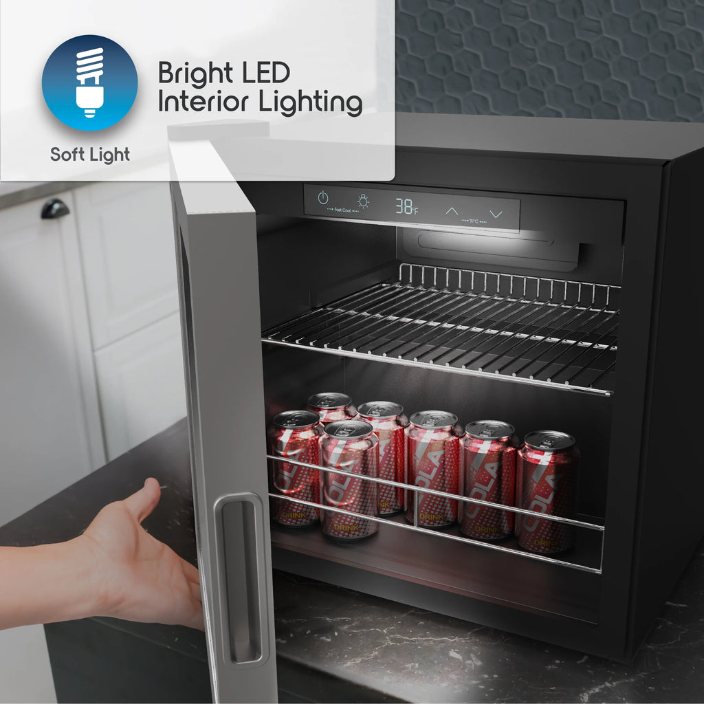48-Can Compact Beverage Refrigerator A191156