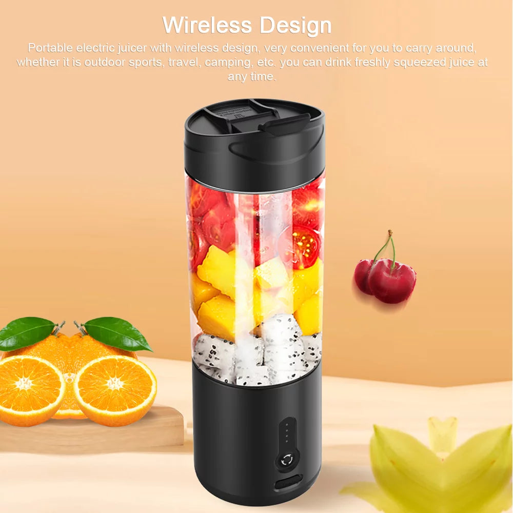 Portable USB Electric Juicer 530ml E982